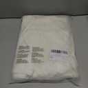 SOLY HUX Women's Hollow Out Crochet Long Bell Sleeve Mini Sweater Dress Tie Front V Neck Summer Beach Coverup Dresses (L)