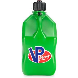 VP Racing 5.5 Gallon Square Motorsport Storage Container Green - Includes Jug Lid and Vent Cap