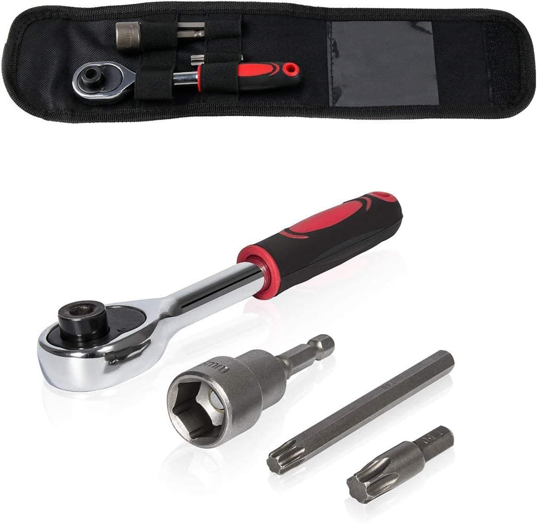 Wrangler Torx Tool Kit for Hard Top Door Install Removal for Jeep Wrangler JK JL & Gladiator Rubicon Sahara Unlimited Replacement for 82214166AB 68361574AB