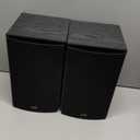 Polk Audio T15 Home Theater and Stereo Bookshelf Speakers  Deep Bass Response, Dolby and DTS Surround, Wall-Mountable, Pair, Black