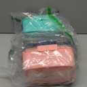 Youeon 3 Pcs 68 Oz Salad Lunch Container with 4 Compartment Tray, Bento Lunch Box with Spoon & Dressing Cup, Leakproof Salad Container for Lunch, Toppings, Snacks, Fruits, BPA-Free