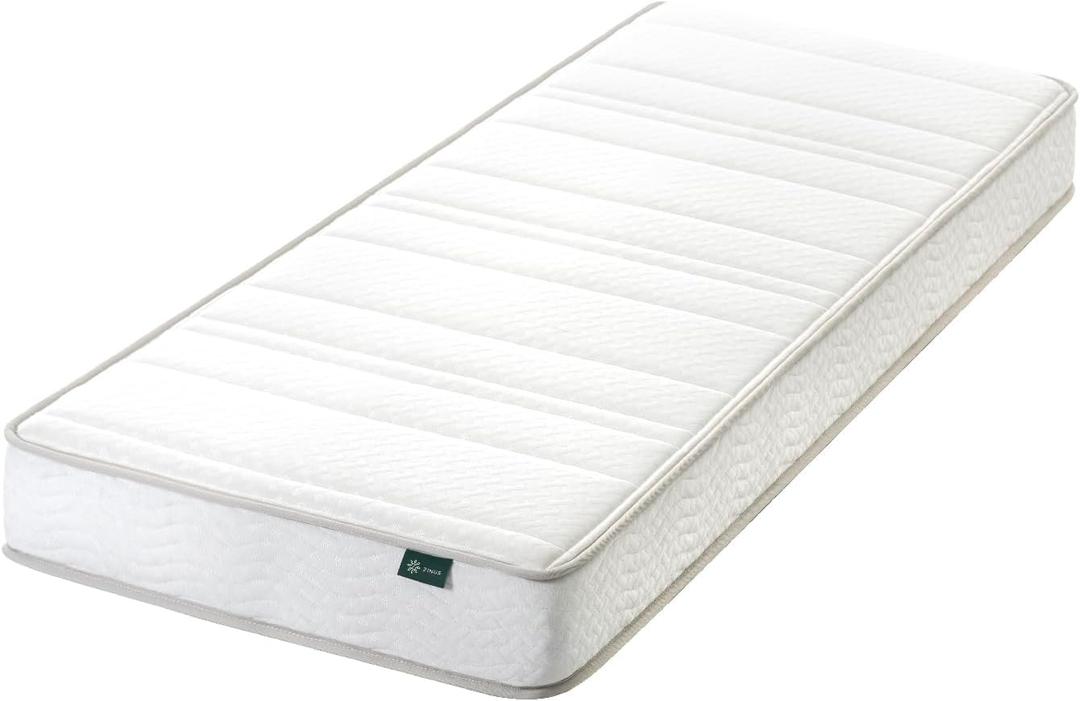 Zinus Narrow Twin Mattress (30 Wide x 75 Long), 6 Inch Foam & Spring Hybrid Mattress for Bunk Beds, Trundles, RVs & Compact Spaces, Medium Firm Feel, CertiPUR-US Certified