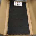 4 Pack Wood Panels for Wall, 47.2"23.6" Wood Slat Acoustic Panels for Wall, Soundproof Panels, 3D Fluted Panels for Interior Decor (Grey)