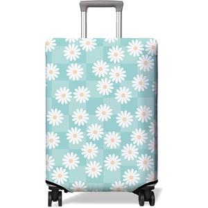 Travel Luggage Cover Suitcase Protector Fits 18-32 Inch Wheel Covers PatternedTravel Related Items Flower Luggage Protector Elastic XL