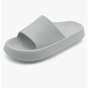 oOrthopedic Sandals for Women and Men, Arch Support Cloud Recovery Slides Orthotic Pain Relief Pillow Soft Lightweight Cozy Thick Sole Slip On Plantar Fasciitis Slippers Size 2.5 (10)