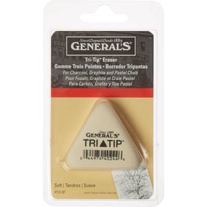 General Pencil GPT24BP Tri-Tip Eraser- (1 Count (Pack of 1))