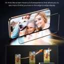 10 x MRGLAS 4-Pack TOP 9H+ Glass for iPhone 15 Pro Screen Protector [Auto Alignment Kit] [10X Military Protection] UNBREAK Tempered Glass Flim for iPhone 15 Pro 6.1 inch Longest Durable Case-Friendly (Transparency)