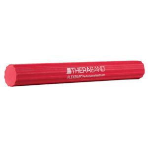 THERABAND FlexBar, Red, Light Level, Therapy Bar, Hand & Wrist Strength, Tennis & Golfers Elbow, Tendonitis, Rehab Tool for Grip Training and Pain Relief, Retail Packaging