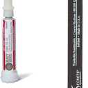 Beauty Secrets Drip & Clog Proof Nail Glue (1 Pack) Bundled with Nail File Black Cushion Medium Coarse 180/100 Grit by Beauty Secrets