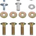 Snow Blower Rolling Skid Shoes 490-241-0038 Fits Most 2 and 3 Stage Snow Throwers with Plastic Wheels Mounting Hardware Primer Bulb Fuel Filter Kit