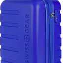 SwissGear 7366 Signature Hardside Expandable Luggage with Spinner Wheels, TSA Lock, Cup-Holder, Cobalt, Carry-On 19-Inch