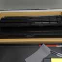 Computer Keyboard Stand with Wrist Rest & Storage Tray - Acrylic Keyboard Riser for Office Desk Accessories Decor, Ergonomic Keyboard Holder for Home Comfortable Typing - Fits All Keyboard Sizes (B2)