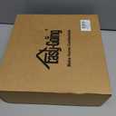 Easy-Going Oversized Flannel Wearable Blanket Hoodie for Adults, One Size Fits All (Lao_dark Gray)