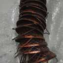 8.5 ft Rain Chain for Gutters, Decorative Metal Rain Catcher with 12 Vintage Cups, Gutter Chain Downspout for Patio, Garden, Porch & Eaves