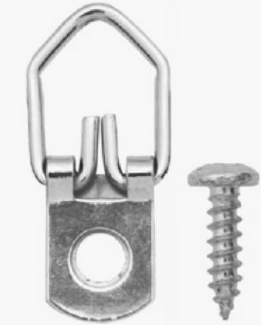 50206 SM Small D-Ring Hangers (3pc.)