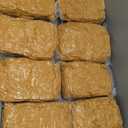 Trlyc Spandex Folding Chair Covers 100 Pcs Universal Fitted Stretchy Dining Chair Slipcovers for Wedding Party Banquet Flat-Front Chair Cover (Gold)