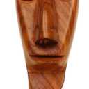 Handcrafted Wooden Spectacle Eyeglasses Holder Face Shaped Eyewear Retainer-Sunglasses Holder Display Stand, Spectacle Specs Stand- Optical Glass Accesories, Home Office Desk Decor Gift