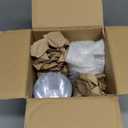 Goodluck 100PCS 12oz Silver Plastic Cups for Party, Disposable Silver Cups, Plastic Cocktail Glasses for Wedding Thanksgiving, Christmas, and Parties