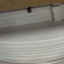 SpaceAid 7 Tier Rotating Shoe Rack Tower, Spinning Shoe Display Lazy Susan, Revolving 360 Shoe Rack Storage Round Carousel, Vertical Handbag Rotate Shoes Closet Organization (7-Tier White)