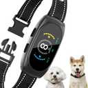 Smart Auto Dog Bark Collar, No Shock Anti Barking Collar for Small Medium Dogs 8-50lbs, Rechargeable & Waterproof Barking Control Device with Beep Vibration Mode & 8 Sensitivities