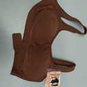 SHAPERMINT Wireless Bras for Women No Underwire  Small to Plus Size Bralettes with Support and Natural Lift (Medium: 30C, 32C, 34BC, 36B, Chocolate, Fixed Straps)