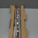 ENJOYBASICS No Drill Curtain Rods for Window 28 to 47 Inches, 5/8 Inch Diameter Renter Friendly Drapery Rod with Adhesive Brackets without Drilling, Adjustable from 27 to 52 Inches, Nickel