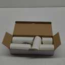 Homemory Outdoor Waterproof Flameless Candles, LED Candles, Battery Operated Candles with Remote and Timers, Electric Fake Plastic Pillar Candles, Ivory White, D3 H4 5" 6" 8" 8", Set of 5