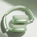 Wentronic Y02 Active Noise Cancelling Headphones, Wireless Over-Ear Bluetooth 5.4 Headphones, Multiple Modes, 60H Playtime, Hi-Res Audio, Big Bass, Foldable Lightweight for Travel Home Office, Green