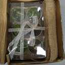 MTLEE 12 Set Succulent Cactus Tealight Candles with Mini Terracotta Pots, Natural Burlap Bags, Thank You Tag and Ropes, Baby Shower Favors for Guests, Handmade Gift for Birthday Wedding Party