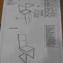 Sunset Trading Opal Faux Leather Dining Chairs, Set of 2 | S-Shaped Polished Chrome Cantilever Base | Light Gray Padded Faux Leather Seats and High Back | Contemporary, Modern Kitchen Accent Sidechair