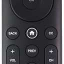 Vizio Remote (XRT140) with Vudu/Netflix/Prime/Disney/Hulu/Redbox Keys - Black