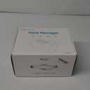 ALLJOY Hand Massager for Arthritis and Carpal Tunnel Relief, Cordless Electric Hand Massager with Heat and Compression for Finger Numbness (White)