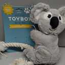 Fringe Studio Squeaker Pet Toy, Koala Bear (289652), Gray X-Large