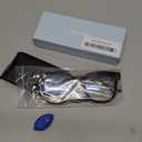 Miyya Blue Light Glasses for Women & Men Oversized UV & Blue Light Blocker Chunky Frames, Stylish Eyewear Accessories (**Tortoiseshell)