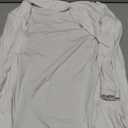 Women's Long Sleeve Lightweight Cardigan Sweaters with Pockets Casual Loose Fit Open Front Jacket Coat (White, M)
