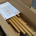 Hemmotop Metal Arch Backdrop Stand Set of 3, 6FT, 5FT, 4FT Party Arch Stands for Wedding, Birthday, Baby Shower, Bridal Shower - Balloon Arched Frame for Garden Decor, Gold Floral Arches, 3 Pieces (6x2.6 ft (HxW), 5x2.1 ft (HxW), 4x1.65 ft (HxW))