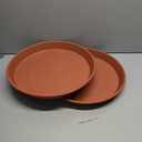 15 Inch Plant Saucer,  Plant Plates to Catch Water, Pebble Tray for Plant Humidity, Flower Pot Saucers for Indoor and Outdoor Garden(2PCS)