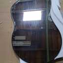 60x32 Black Matte Irregular Wall Mirror, Large Black Asymmetrical Bathroom Mirror, Decorative Aluminum Frame for Bathroom Bedroom, Shatterproof, Anti-Rust (Horizontally/Vertically) (Black/Cloud-shaped)