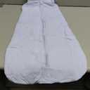 Mosebears Sleep Sack Baby Winter Wearable Blanket with 2-Way Zipper,2.5 TOG Cotton Sleep Sack Unisex (Fog Blue, 6-12 Months)