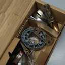 Kwikset 816 Key Control Deadbolt Lock, Round Satin Nickel Exterior Keyed Front Entry Door, Pick Resistant SmartKey Rekey Security, Single Cylinder Dead Bolt, with Microban Protection