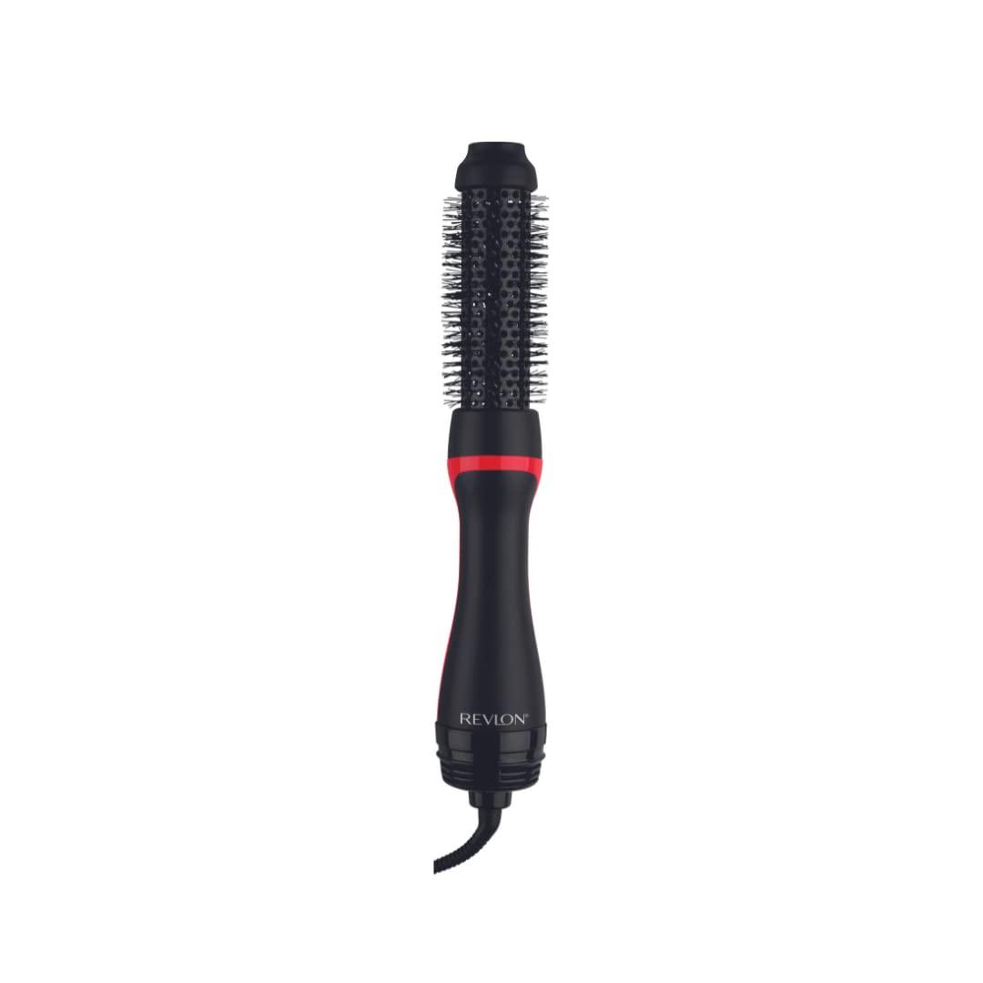 REVLON One-Step Root Booster Hot Air Brush Styler and Dryer, Revive Styles and Add Volume to hair with this Dryer Brush, 1  inch Barrel (Black)