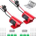 Milwaukee M12 Battery Adapter : 12V Conversion Kit with Switch, Fuse, Wire Terminals, 12AWG Wire & Power Connector-Ideal for DIY RC Car Toys and Robotics -1Pack