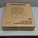 Back Massager, Rolling Up and Down Back Massager with Heat, Back Massage 4D Kneading for Pain Relief Deep Tissue, Ultrathin Shoulder Massager Gift for Women Men Parents Christmas, Grey