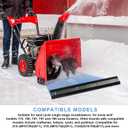 731-1033 Scraper Bars Snow Throwers Replacement for MTD 731-0778 73-017 Snow Blower, Compatible with All 20-Inch and 21-Inch MTD Snow Throwers, Double Sided Snow Blade Edge -Improve Snow Removal 2 PCS