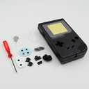 New Full Housing Shell Case Cover for Gameboy Classic 1989 GB DMG Console Black