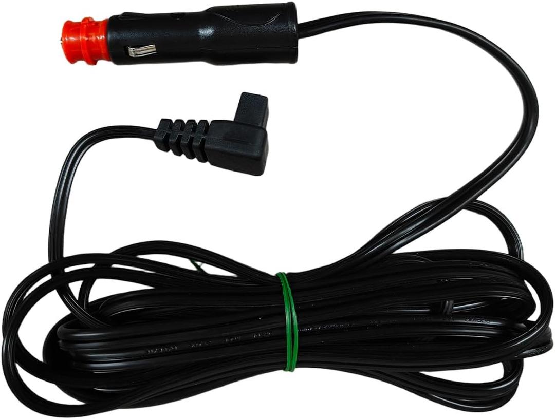 DC Power Cord Cable, 12V/24V for Car Fridge Car Refrigerator Freezer, 13.1FT Universal Charging Extension Cable Compatible with Portable 12V Refrigerator Portable Freezer Compressor Cooler