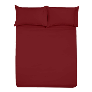 SlumberWell 1Piece Luxury Soft Microfiber Fitted Bed Sheet 52 x 90, Burgundy