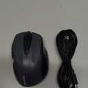 TECKNET Wireless Mouse (BT5.0/3.0 & 2.4G) Rechargeable 4800 DPI Silent USB A & Bluetooth Mouse 6 Buttons, Wide Compatibility - Grey