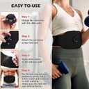 Next Gen Ultra Muscle Fitness AB Belt, Adjustable Toning Belt, Core Muscle Firming & Strengthening