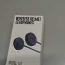 Wireless Bluetooth 6.0 Ski Helmet Speakers - 30H Playtime, Glove-Friendly, HDR Audio, IPX5 Waterproof, Rechargeable Drop-in Headphones with Built-in Mic for Skiing & Snowboarding Audio Ready Helmets (Black)